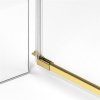 NEW TRENDY Kabina prysznicowa pięciokątna 100x80 Avexa Gold Shine EXK-3847